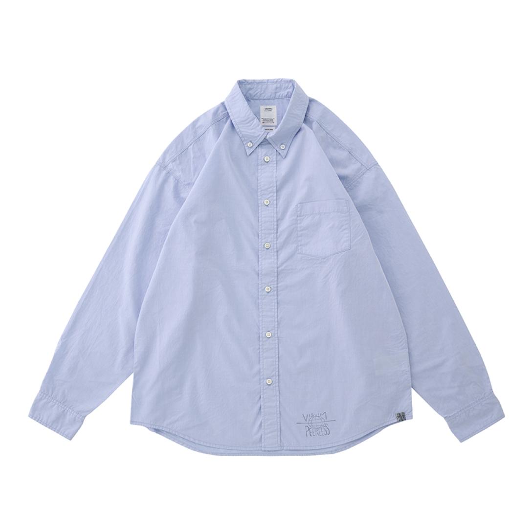 保障できる VISVIM Men INGALL Men II L/S (C/SI CHAMBRAY) ICT メンズ